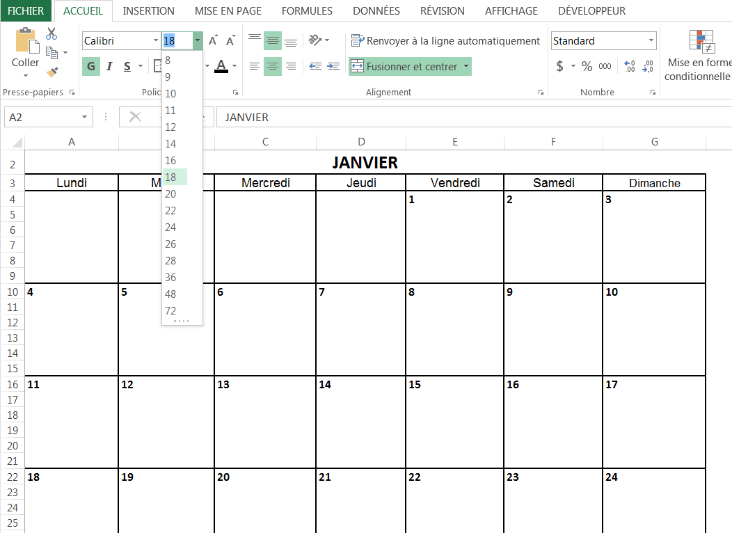 Quels sont les avantages d'utiliser un calendrier sur Excel
